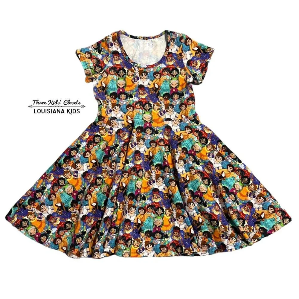 Small Shop Sz 8 Encanto Twirl Dress